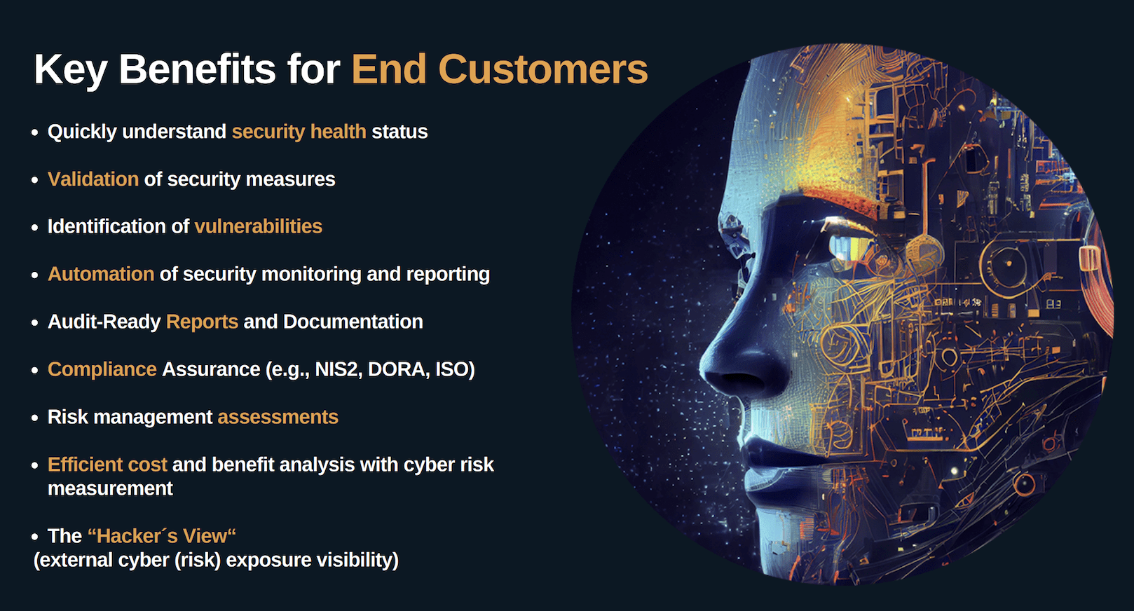 My Cyber Risk Key benefits